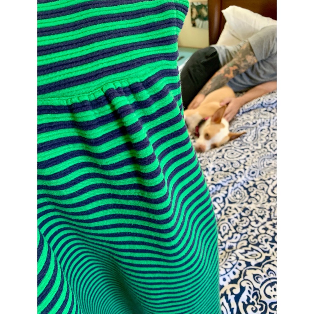Boden Vintage Ponte Striped Dress - Picture 9 of 11